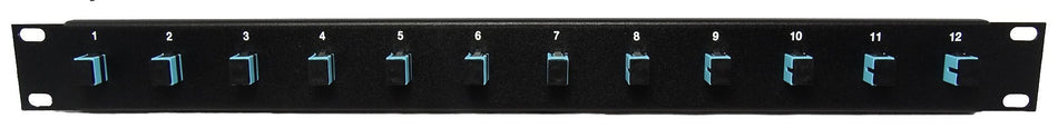 Newlink 12-port SC/UPC plate (loaded) for 2670024 , 2670048 and 2681124