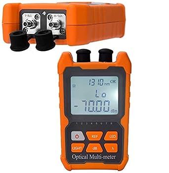 Medidor de potencia de fibra portátil -50~+26dB FC/SC/ST