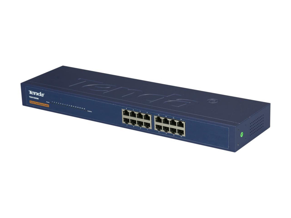 Tenda TEH1600M Unmanaged 16-Port Ethernet Switch