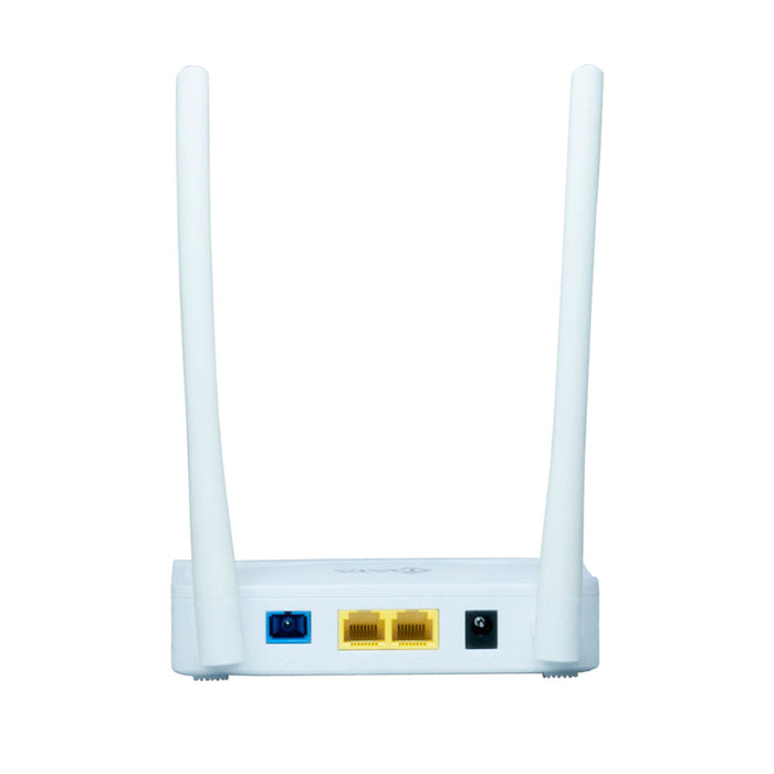 CDATA Dual-Mode XPON ONU with 802.11n 2.4GHz Wi-Fi Access Point, 1x GE, 1x FE ports, Supports EPON and GPON