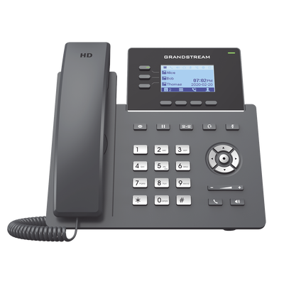 Grandstream Carrier-Grade IP Phone 3 lines, 6 SIP accounts