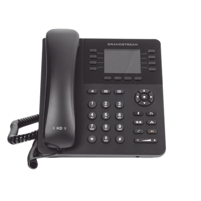 Grandstream Enterprise IP Phone with Gigabit Speed, Supports 8 Lines VoIP & 4 Function Keys