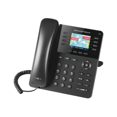 Grandstream Enterprise IP Phone with Gigabit Speed, Supports 8 Lines VoIP & 4 Function Keys