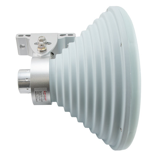 KP Performance 4.9 to 6.4 GHz, 45 Degree Horn Antenna, 16.0 dBi, 2-Port.