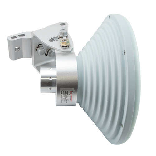 KP Performance 4.9 to 6.4 GHz, 60 Degree Horn Antenna, 13.8 dBi, 2-Port.