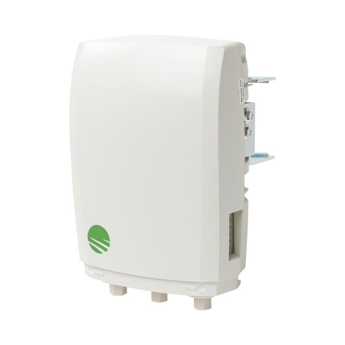 Siklu MultiHaul Base Unit B100 57-64GHz, 90 dergee Integrated Antenna, 500Mbps upgradable to 1800Mbps, 2x 1Gbps and 1x SFP ports, Mounting Kit and PoE Injector included, IP-67, White.