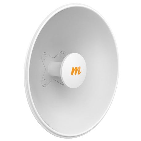 Mimosa N5-X25-2PACK, 4.9-6.4GHz Modular Twist-on Dual-slant Antenna, 400mm Dish for C5x Only, 25 dBi gain, 2-Pack,