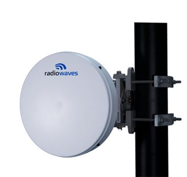 Radiowave 1' (0.3m) Standard Performance Dish Antenna, 2.4-2.5 & 5.725-5.85GHz, with fine adjustments, SOI.