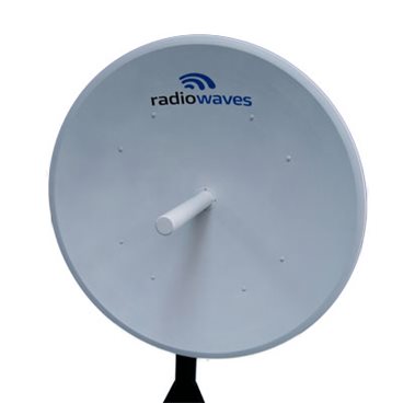Radiowave 4' (1.2m) Standard Performance Dish Antenna, 4.9-6GHz, Dual Polarized, SOI.